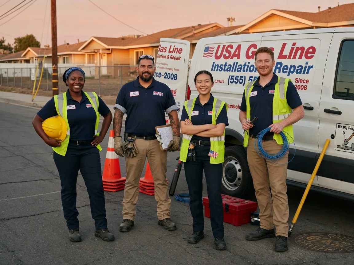 Gas Line Installation company in Desha, AR